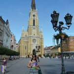 Anna Virchenko at The Name of Mary Church in Novi Sad, Serbia