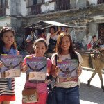 Christine and friends at Vigan, Ilocos Sur, Philippines