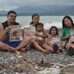 George, Pia, Jaja, Mimi and Doris Alcones at Pandan, Antique, Philippines