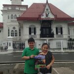Swen and Missy Bacayo at Emilio Aguinaldo Shrine in Kawit, Cavite, Philippines