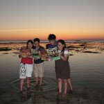Mary Bernadette, Joshua and EJ Go with Genelyn Coloma at Ilocos Norte, Philippines