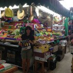 Gina Anaya at a market in Coyoacán, Mexico City, Mexico