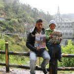 Jaime and Heider in Las Lajas, Colombia