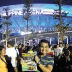 Jeff Basilides at the Philippine Arena, Bocaue, Bulacan, Philippines