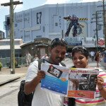 Karthikeyan and Divya at Universal Studio in Florida, USA