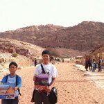 Koki and Atsuki In Petra, Jordan