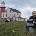Neil at the Ferryland Lighthouse in Newfoundland, Canada