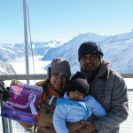 Susantha, Chalan and Dihein in Interlaken, Jungfrau, Switzerland
