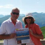 John and Tina Cook in the Austrian Mountains
