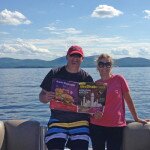 Troy and Dena at Lake Winnepesaukee, New Hampshire, USA