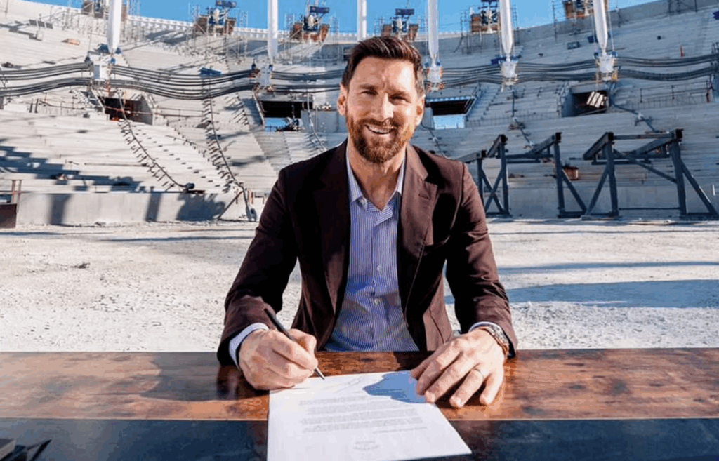 Lionel Messi Signs Inter Miami Contract with Jashanmal Group’s Cross Pen – A Symbol of Excellence and Legacy