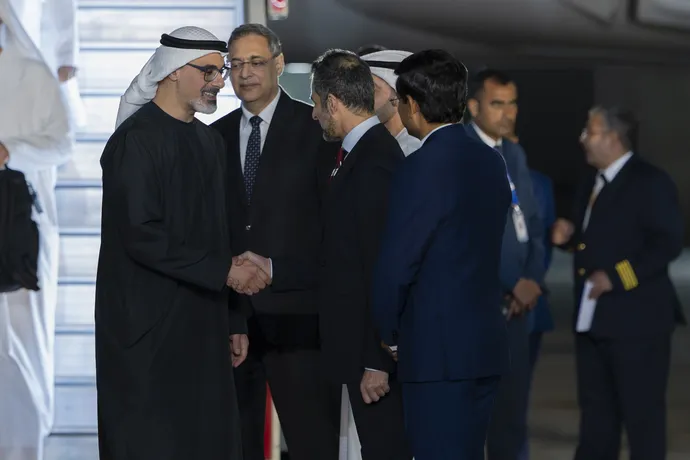 UAE Crown Prince Arrives in India for AI Summit Amid Expanding Tech Ties